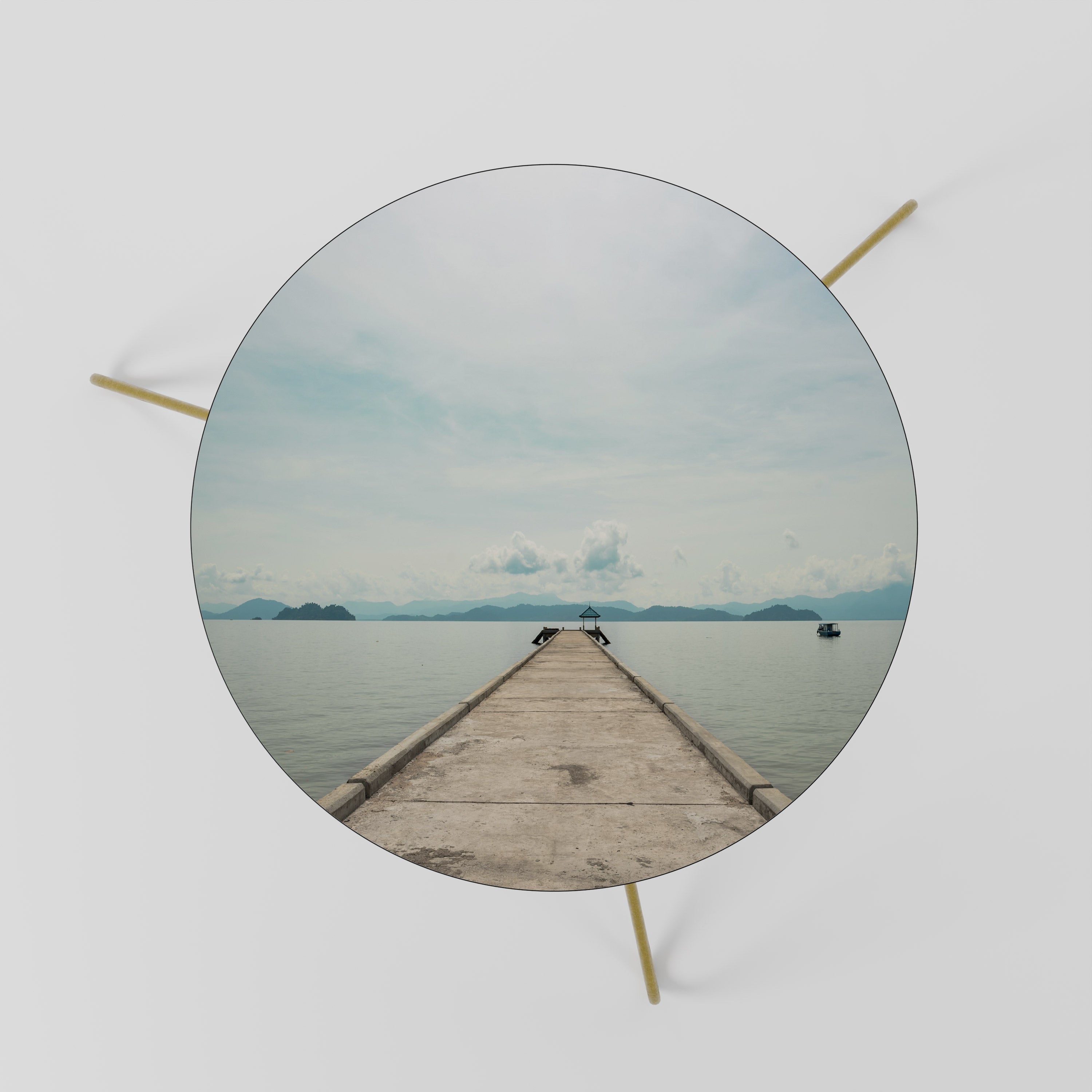 AQUA HORIZON Mesa de Centro 60