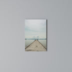 AQUA HORIZON Vertical Canvas Print