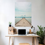 AQUA HORIZON Poster Vertical Autocolante