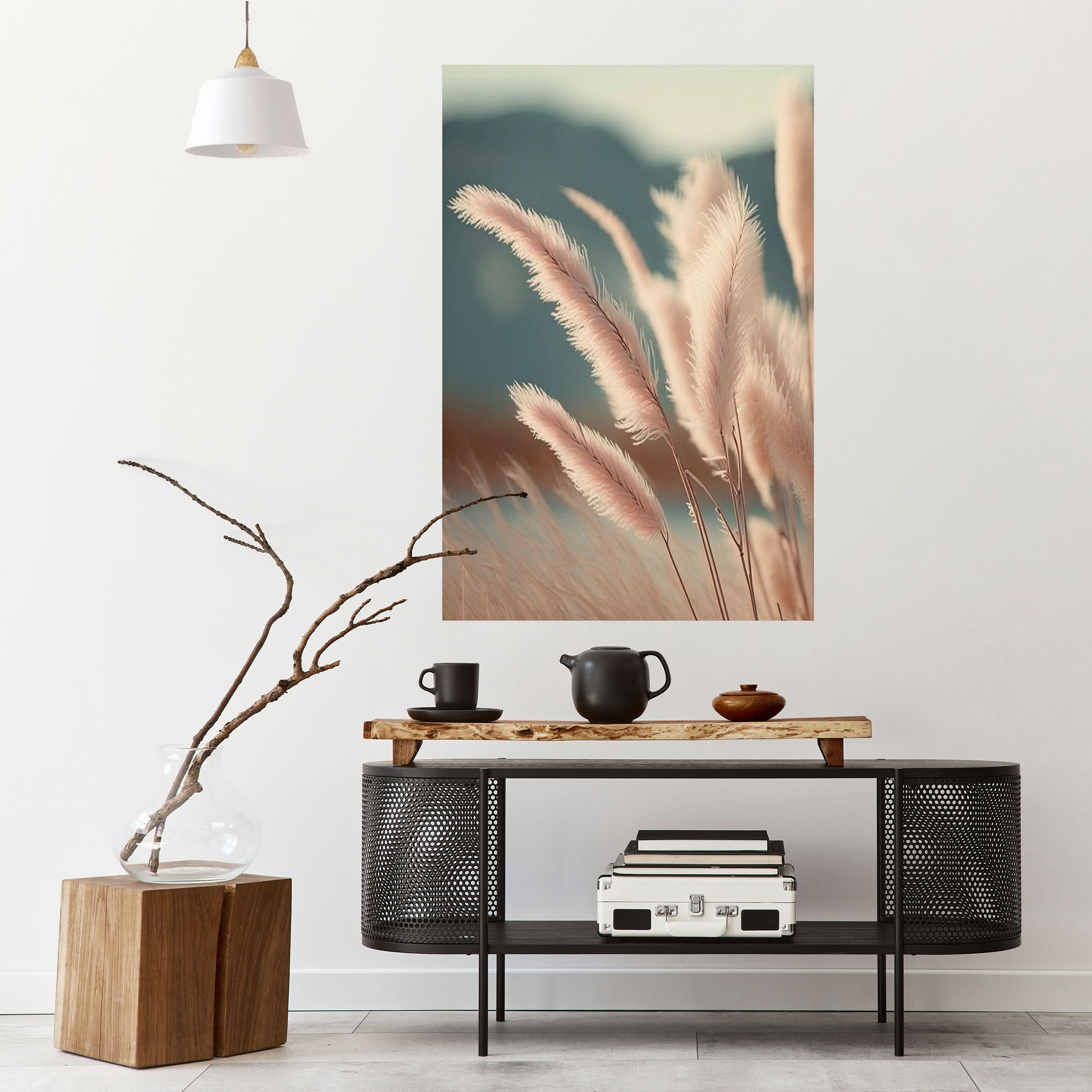 PAMPAS DREAMSCAPE Peel and Stick Vertical Poster
