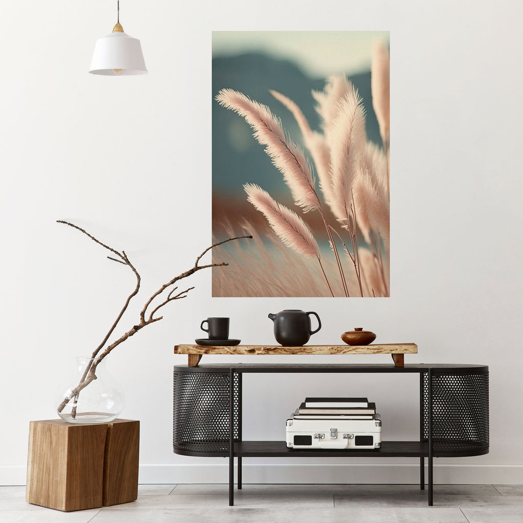 PAMPAS DREAMSCAPE Peel and Stick Vertical Poster