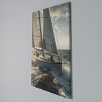 WAVES OF FREEDOM Quadro em tela vertical