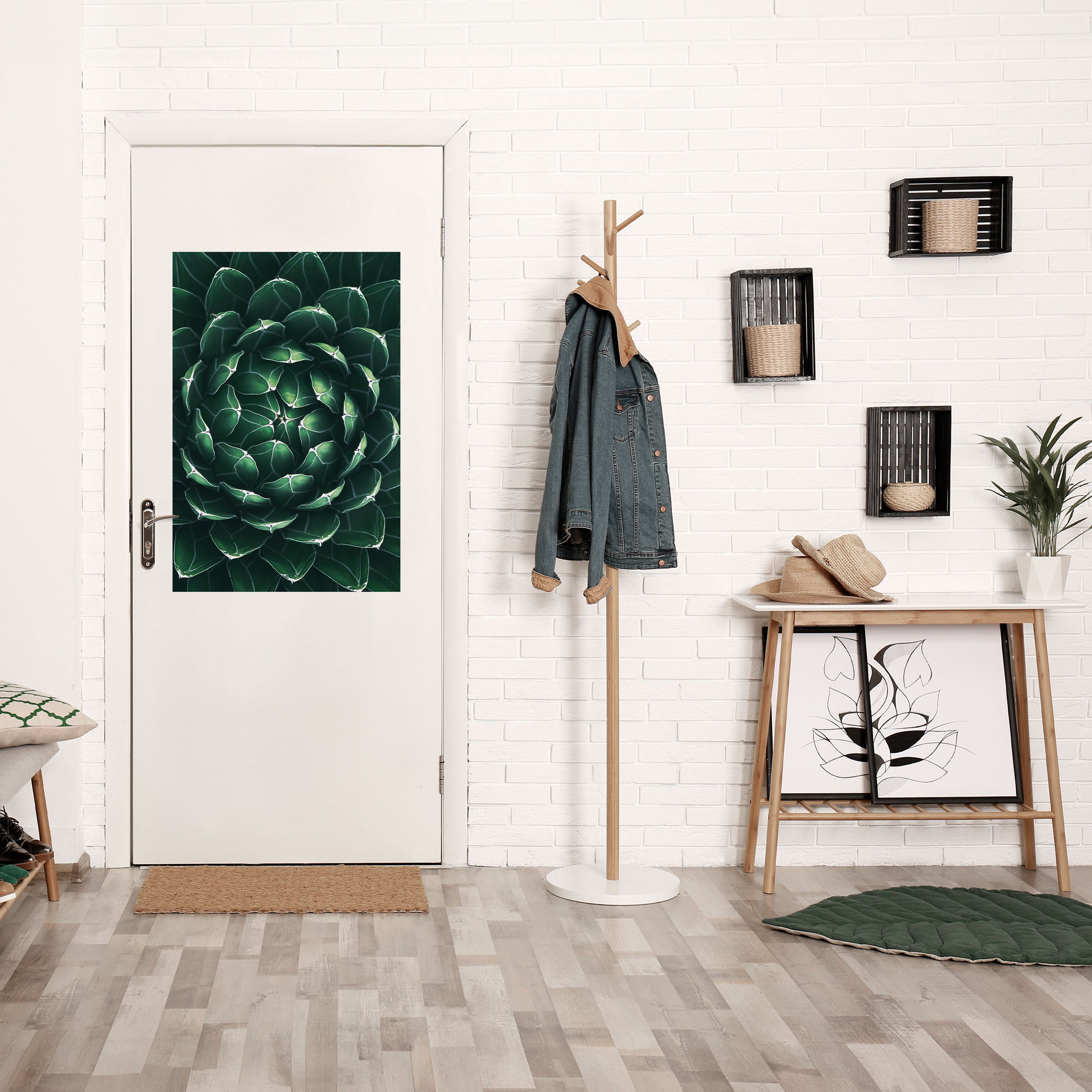 LUSH LABYRINTH Peel and Stick Vertical Poster