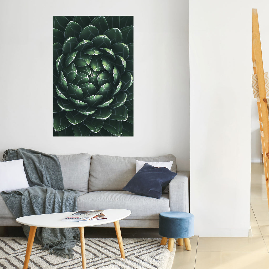 LUSH LABYRINTH Peel and Stick Vertical Poster