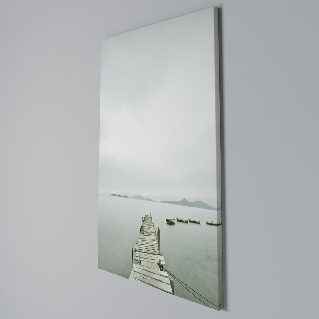 TIDAL HARMONY Vertical Canvas Print