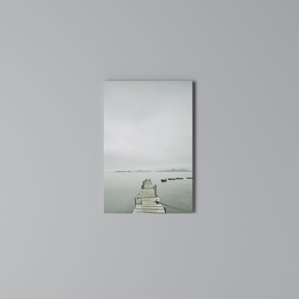 TIDAL HARMONY Vertical Canvas Print