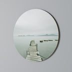 TIDAL HARMONY Round Wall Art