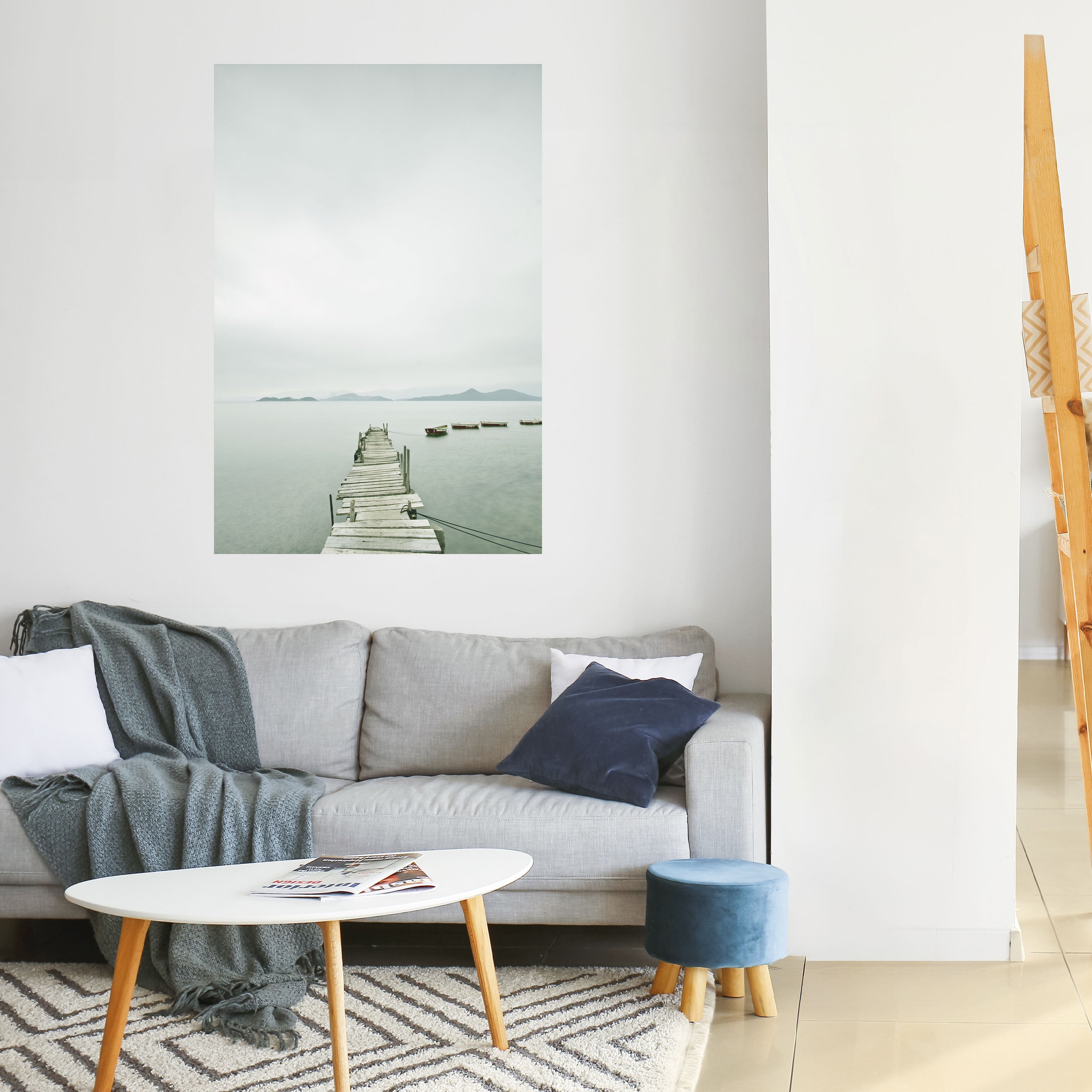 TIDAL HARMONY Poster Vertical Autocolante