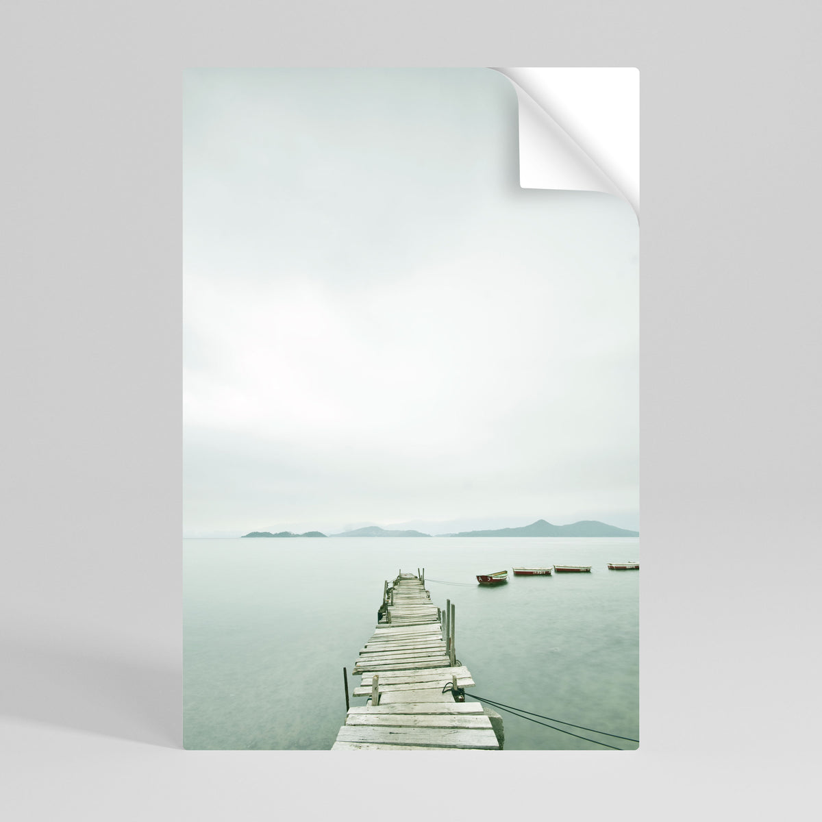 TIDAL HARMONY Póster Autocolante Vertical