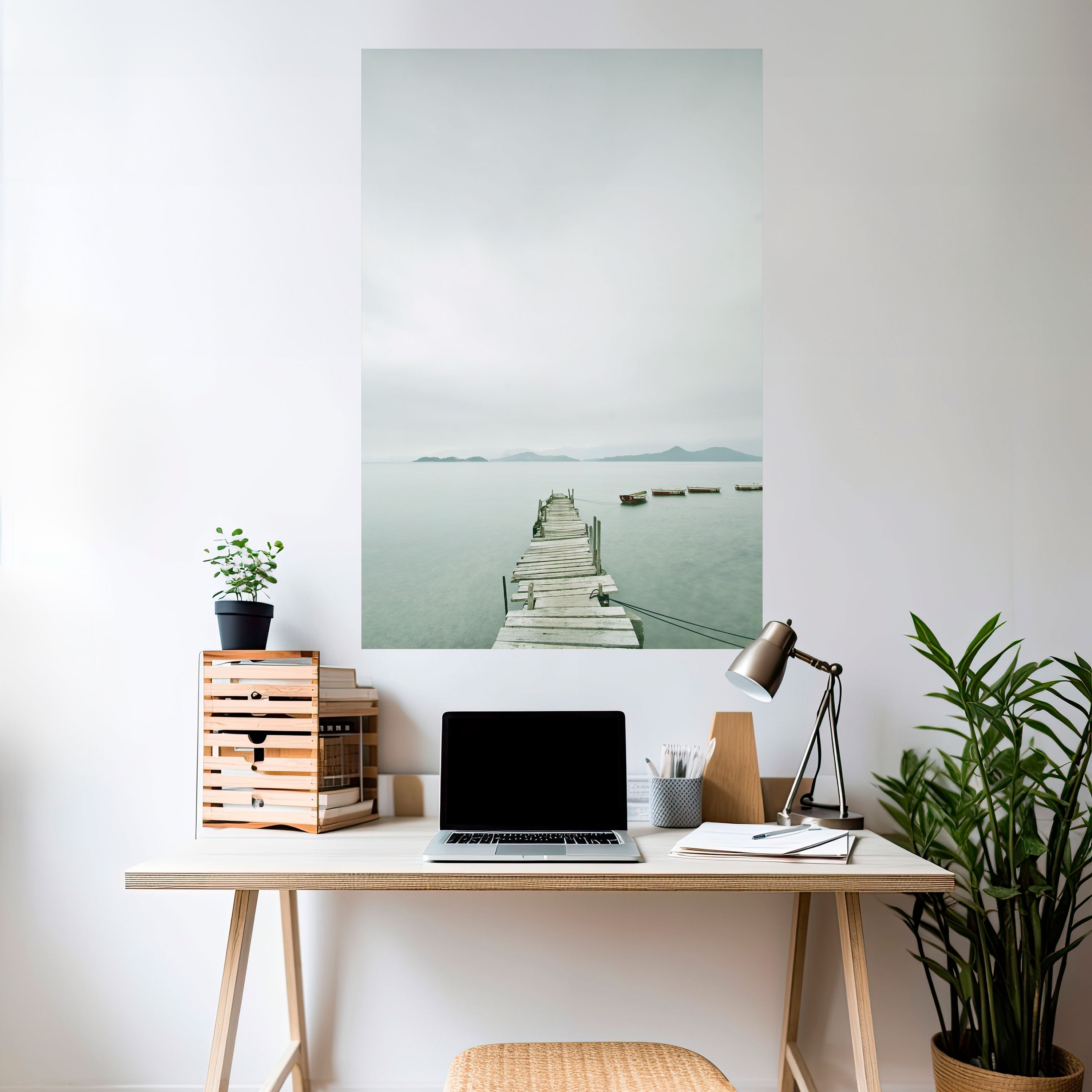 TIDAL HARMONY Poster Vertical Autocolante