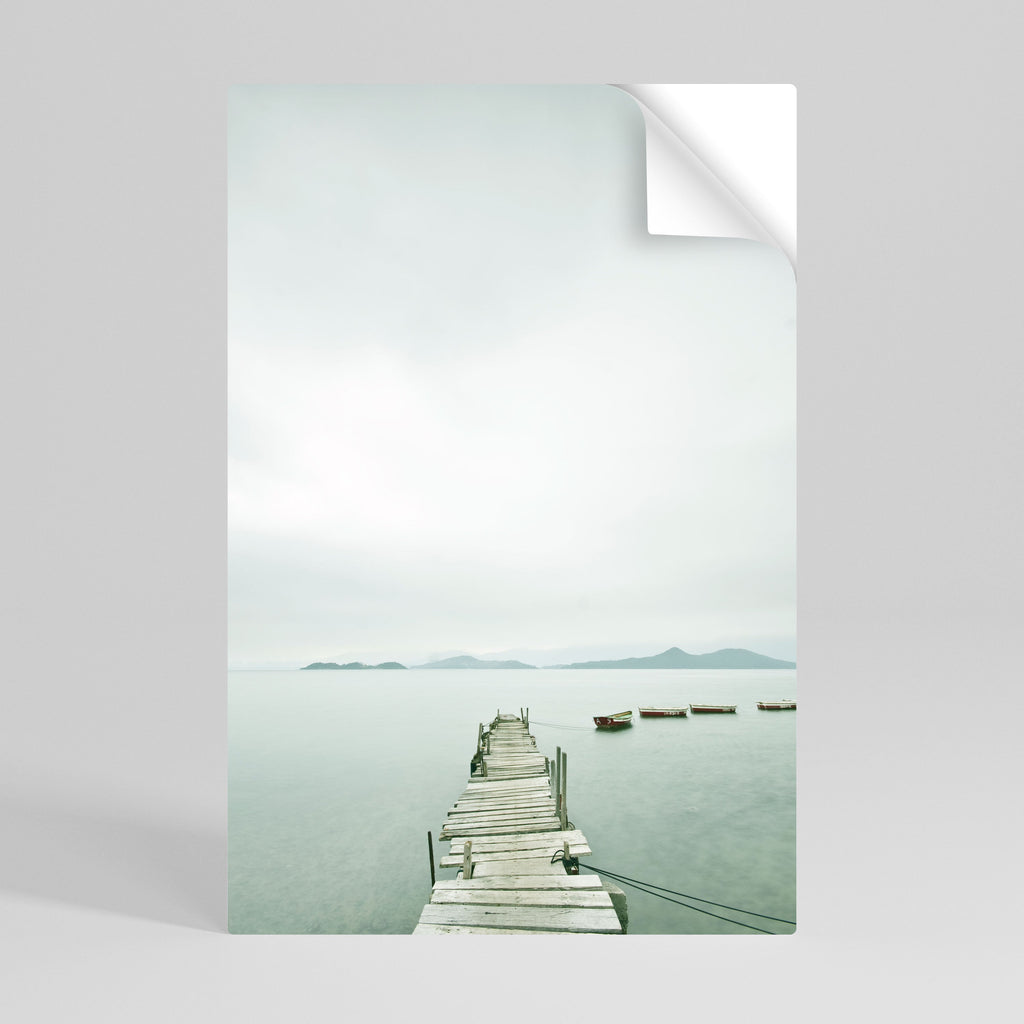 TIDAL HARMONY Poster Vertical Autocolante