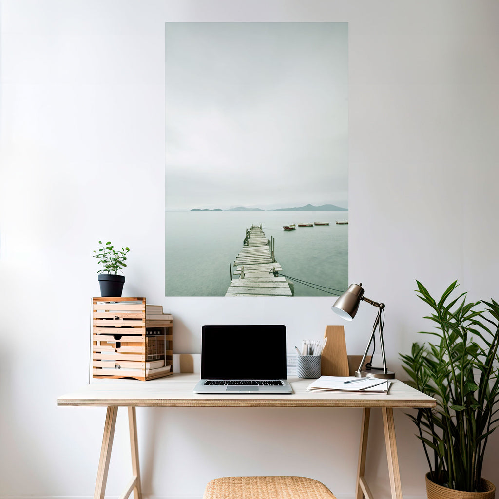 TIDAL HARMONY Poster Vertical Autocolante