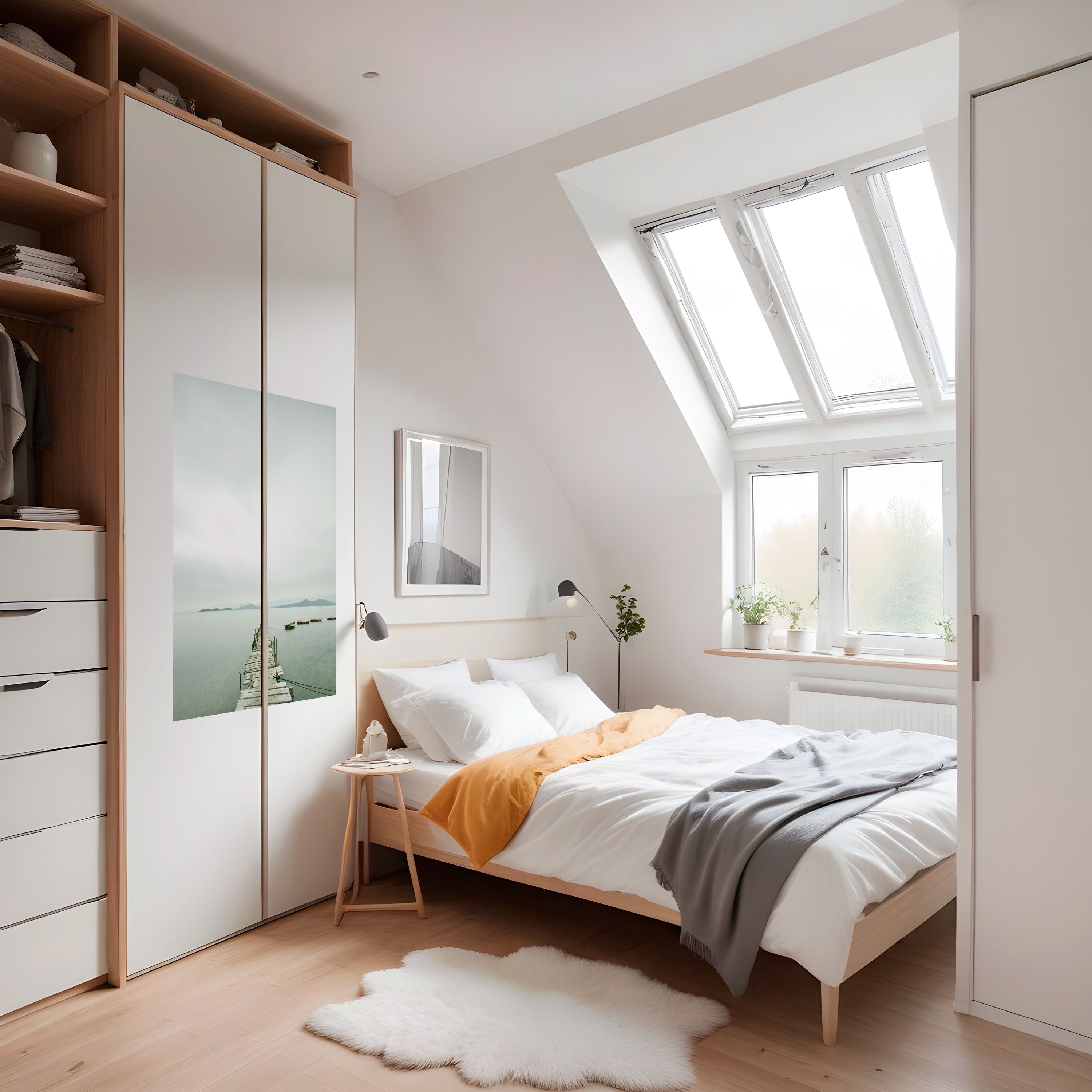 TIDAL HARMONY Poster Vertical Autocolante