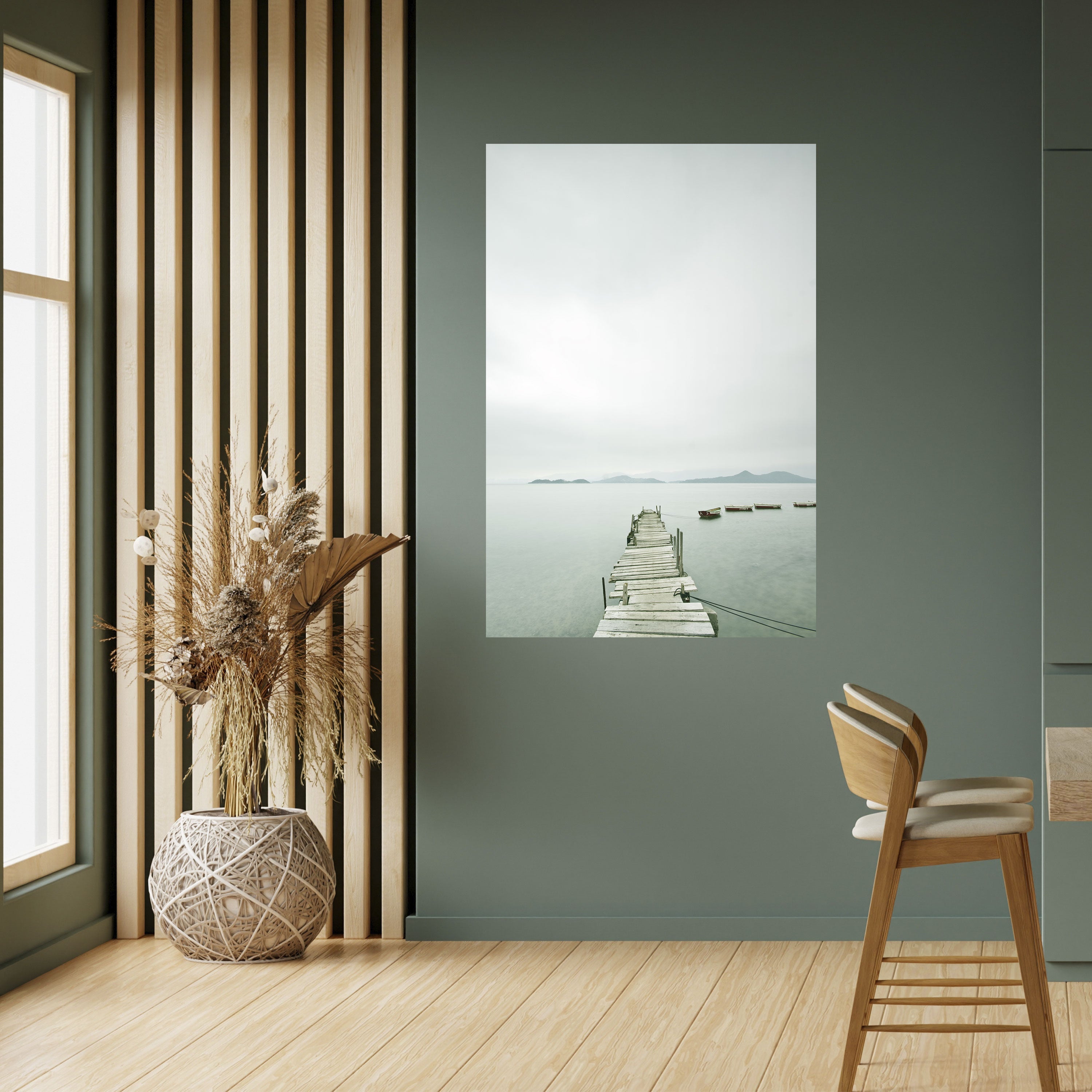 TIDAL HARMONY Poster Vertical Autocolante