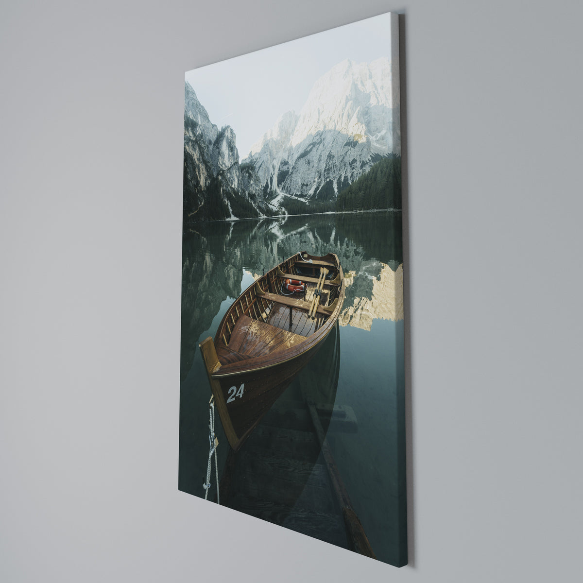 STILL WATERS Quadro em tela vertical