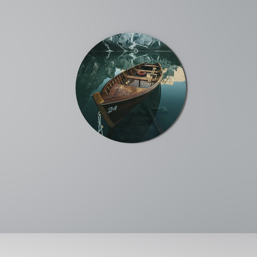 STILL WATERS Quadro Redondo Decorativo