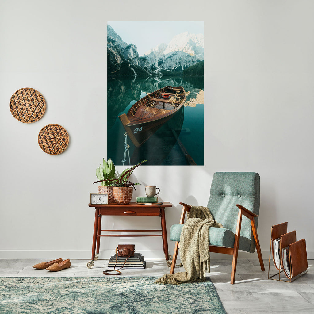 STILL WATERS Peel and Stick Vertical Poster