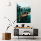 STILL WATERS Peel and Stick Vertical Poster