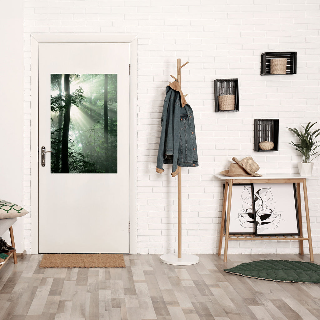 MYSTICAL SUNBEAMS Poster Vertical Autocolante