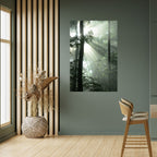 MYSTICAL SUNBEAMS Poster Vertical Autocolante