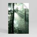 MYSTICAL SUNBEAMS Poster Vertical Autocolante