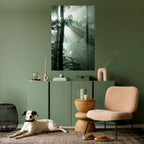 MYSTICAL SUNBEAMS Poster Vertical Autocolante