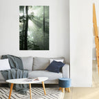 MYSTICAL SUNBEAMS Poster Vertical Autocolante