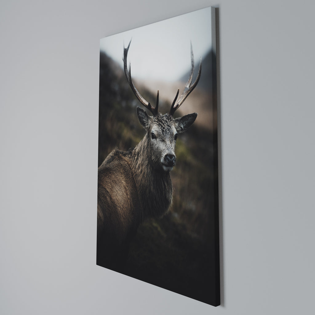 ELEGANT WILDERNESS GUARDIAN Vertical Canvas Print