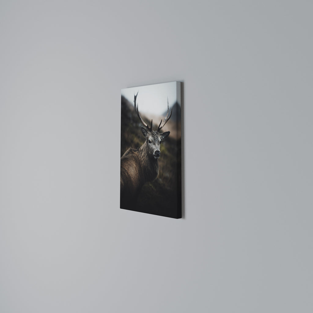 ELEGANT WILDERNESS GUARDIAN Vertical Canvas Print