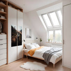 ELEGANT WILDERNESS GUARDIAN Peel and Stick Vertical Poster