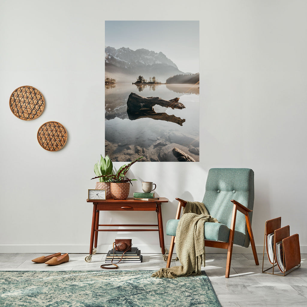 SILENT WATERSCAPE Peel and Stick Vertical Poster