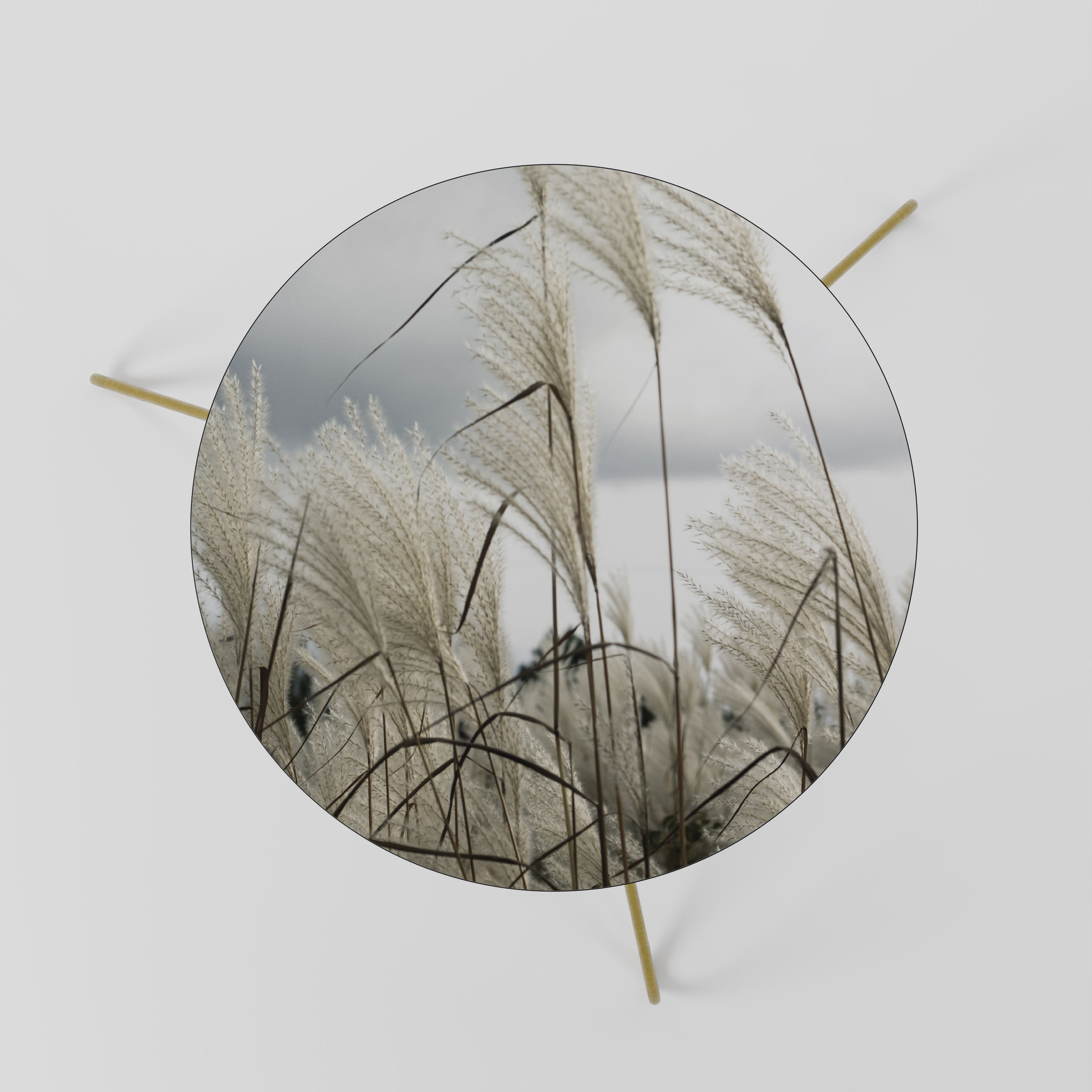 CLOUDS ABOVE GRASS Mesa de Centro 60