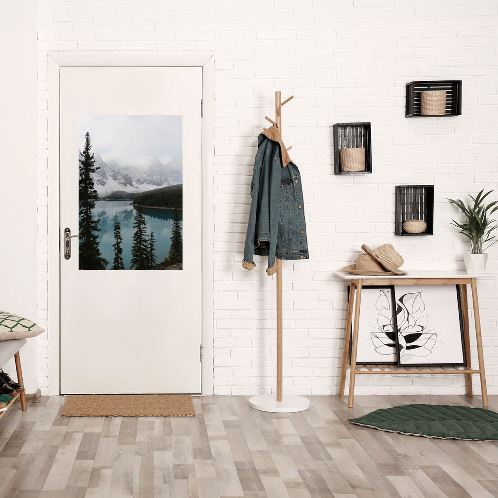 MISTY FOREST BOUNDARIES Peel and Stick Vertical Poster