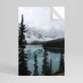 MISTY FOREST BOUNDARIES Póster Autocolante Vertical