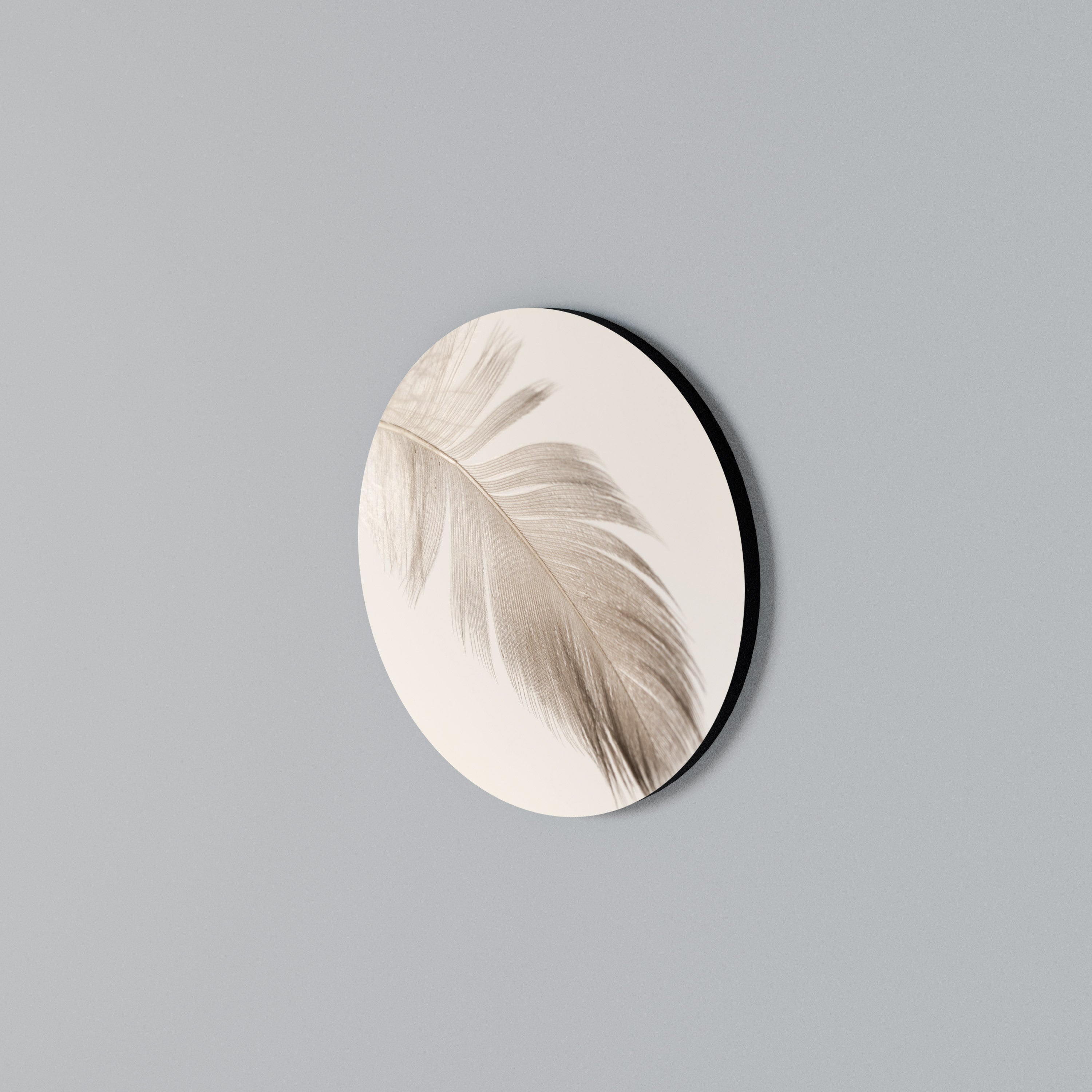 GRACEFULNESS PRECISION Arte de Parede Redonda