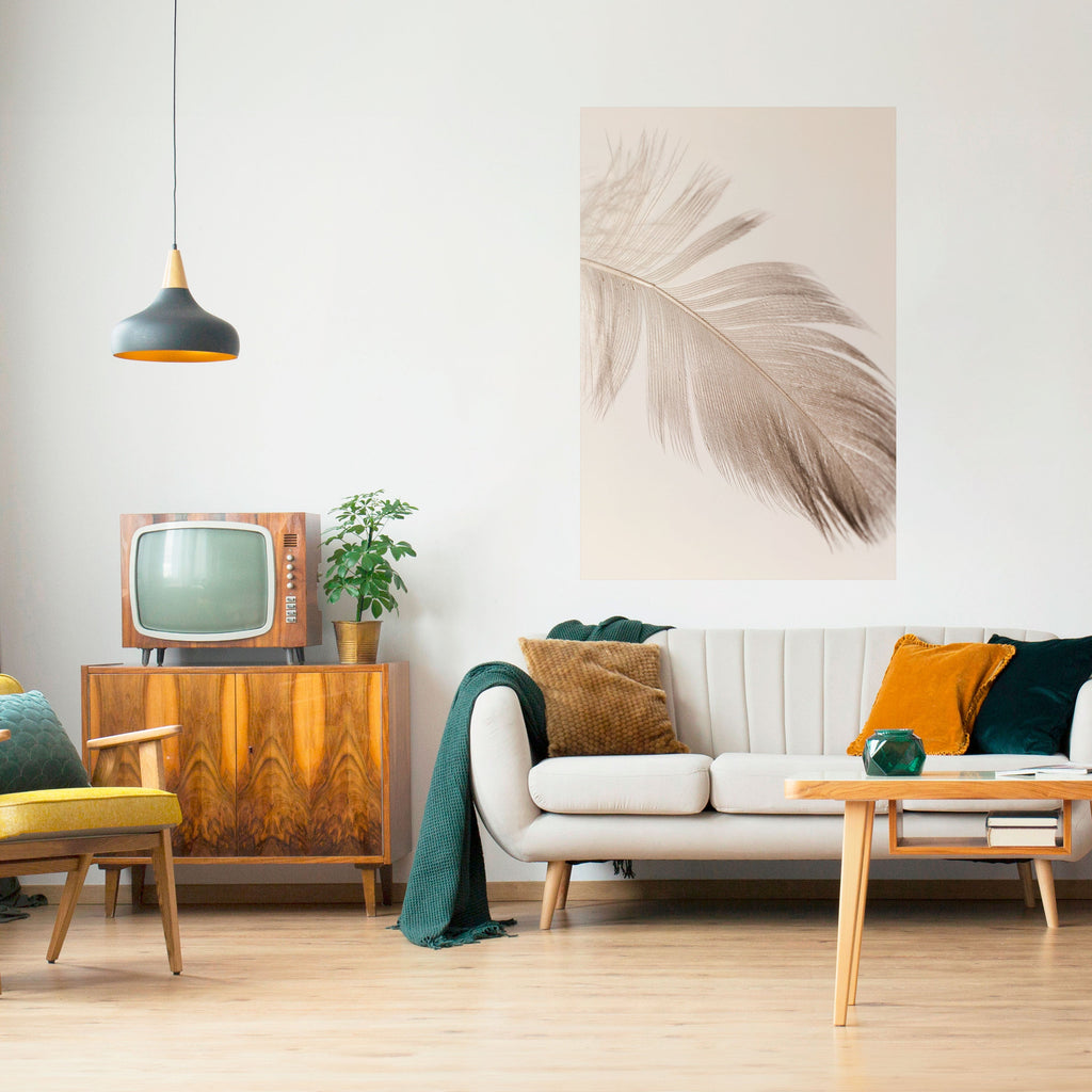 GRACEFULNESS PRECISION Peel and Stick Vertical Poster