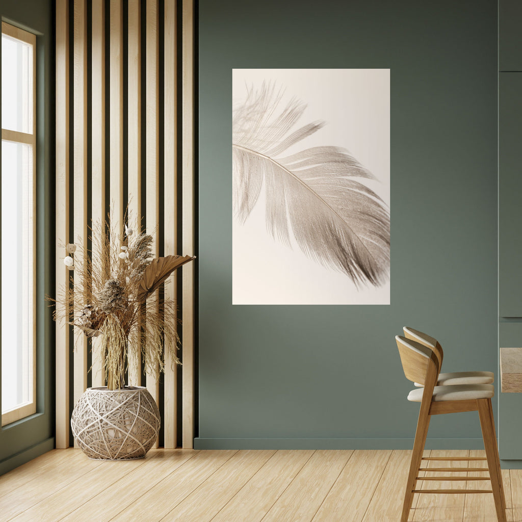 GRACEFULNESS PRECISION Peel and Stick Vertical Poster