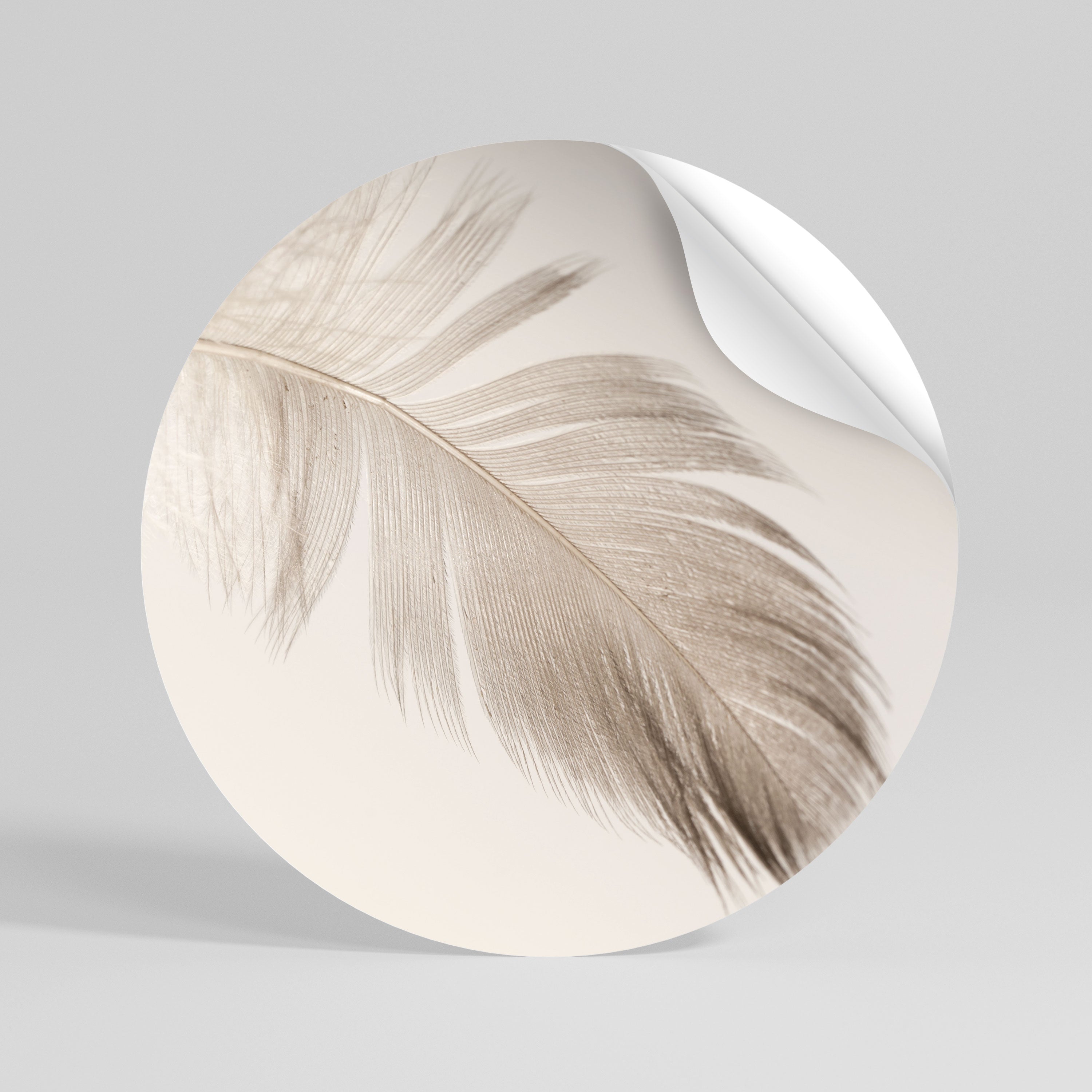 GRACEFULNESS PRECISION - Autocolante Redondo Removível