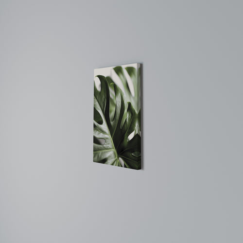 SHARP MONSTERA Quadro em tela vertical