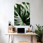SHARP MONSTERA Peel and Stick Vertical Poster