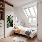 SHARP MONSTERA Peel and Stick Vertical Poster