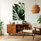 SHARP MONSTERA Peel and Stick Vertical Poster