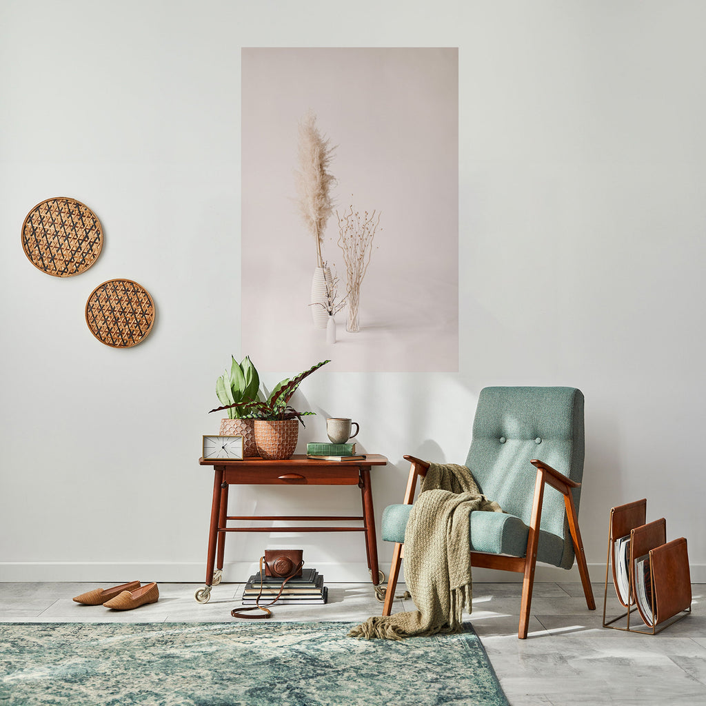 WHISPERING VASES Peel and Stick Vertical Poster