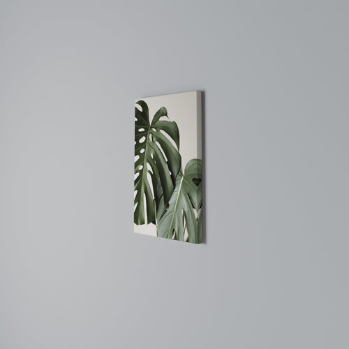 MONSTERA ACCURACY Quadro em tela vertical