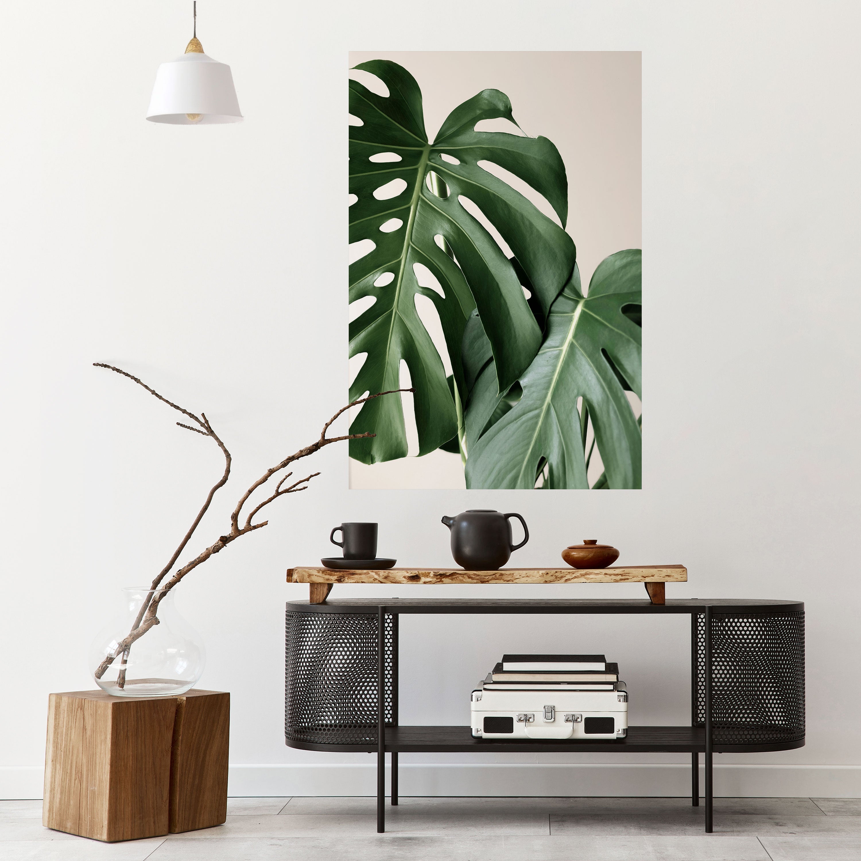 MONSTERA ACCURACY Peel and Stick Vertical Poster