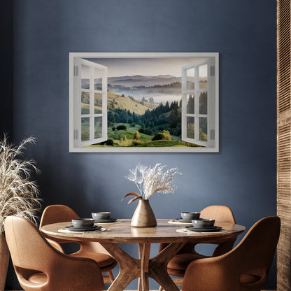 OPEN AIR ESCAPE Horizontal Canvas Print