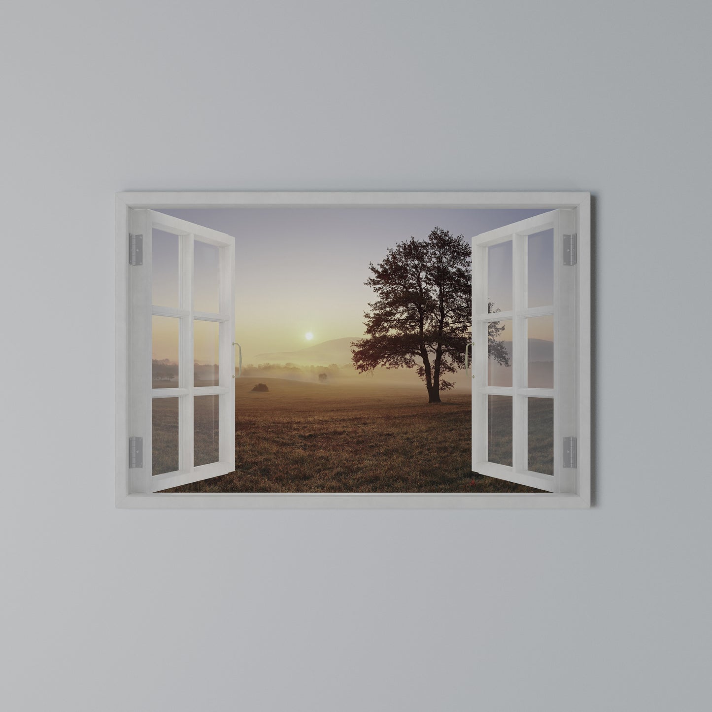 OPENING TO DAWN Horizontal Canvas Print