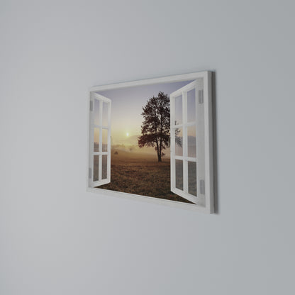 OPENING TO DAWN Horizontal Canvas Print
