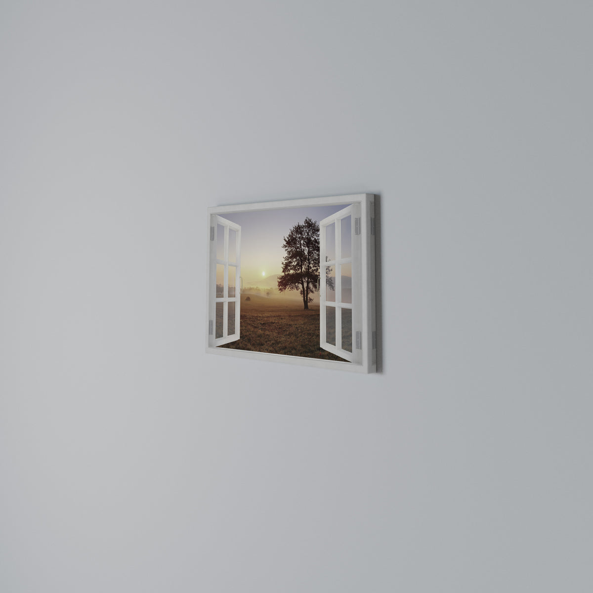 OPENING TO DAWN Horizontal Canvas Print