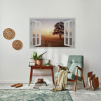 OPENING TO DAWN Peel and Stick Horizontal Poster